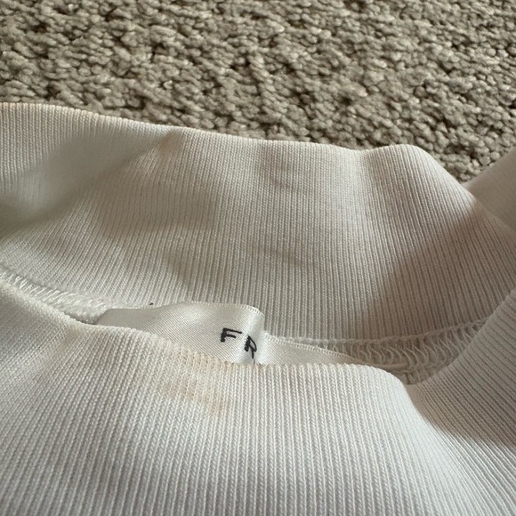 Striped Black and White Women's Crewneck - Picture 3 of 4